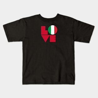 Show your LOVE for Italy Kids T-Shirt